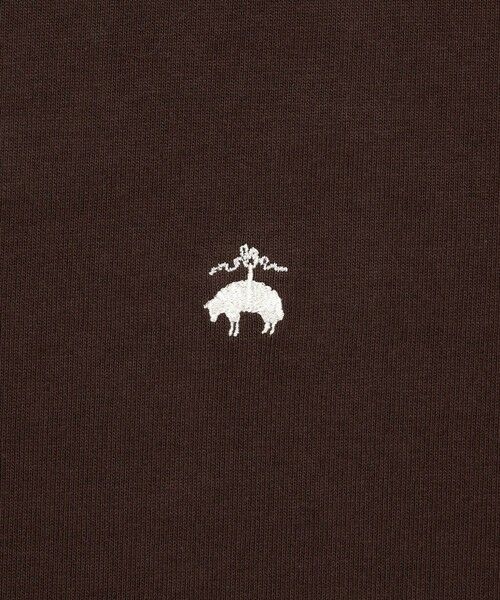 Brooks Brothers / ブルックス ブラザーズ Tシャツ | USAコットンジャージー GFロゴ ロングスリーブ Tシャツ | 詳細3