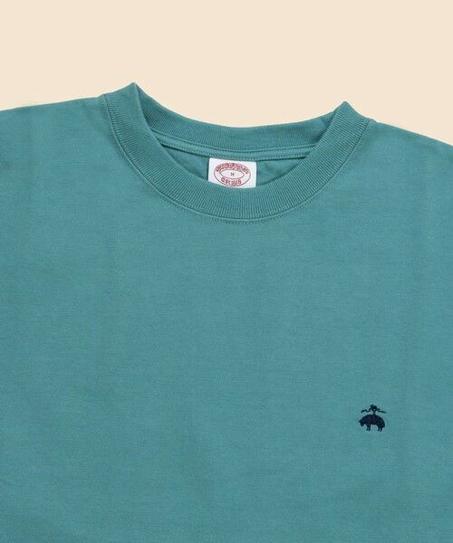 Brooks Brothers / ブルックス ブラザーズ Tシャツ | USAコットンジャージー GFロゴ ロングスリーブ Tシャツ | 詳細6