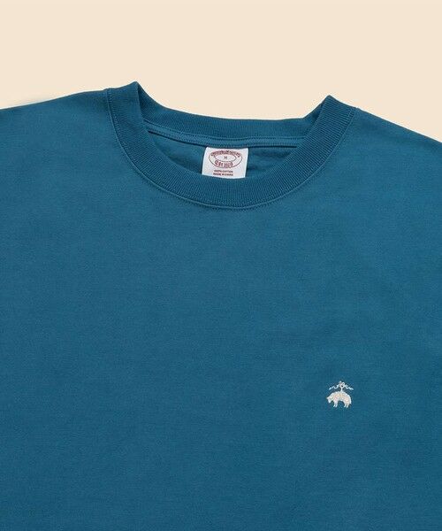 Brooks Brothers / ブルックス ブラザーズ Tシャツ | USAコットンジャージー GFロゴ ロングスリーブ Tシャツ | 詳細10