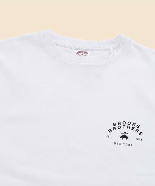 Brooks Brothers / ブルックス ブラザーズ Tシャツ | USAコットンジャージー ヘビーウェイト グラフィックロゴ Tシャツ | 詳細2