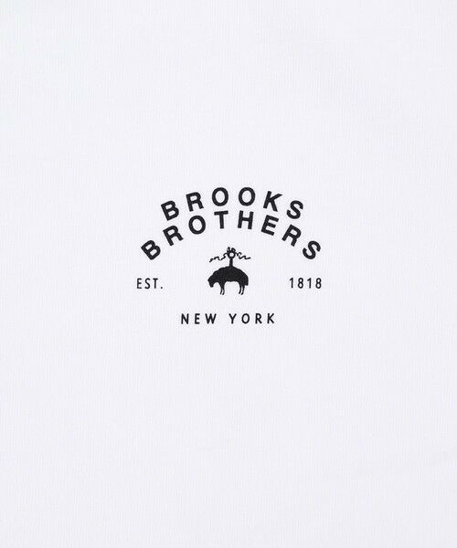Brooks Brothers / ブルックス ブラザーズ Tシャツ | USAコットンジャージー ヘビーウェイト グラフィックロゴ Tシャツ | 詳細3