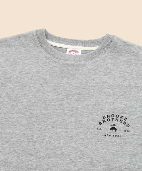 Brooks Brothers / ブルックス ブラザーズ Tシャツ | USAコットンジャージー ヘビーウェイト グラフィックロゴ Tシャツ | 詳細6