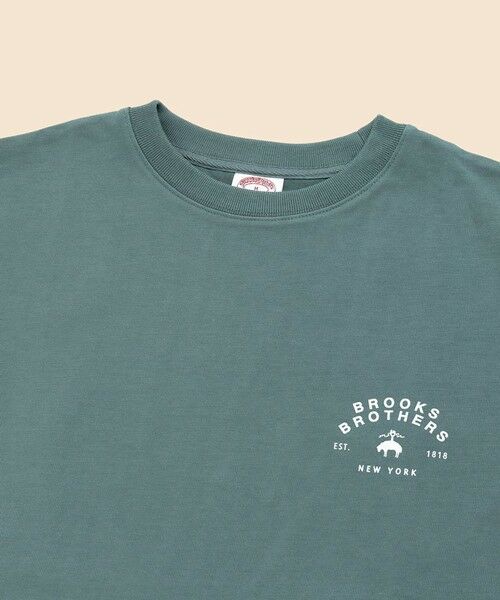 Brooks Brothers / ブルックス ブラザーズ Tシャツ | USAコットンジャージー ヘビーウェイト グラフィックロゴ Tシャツ | 詳細10