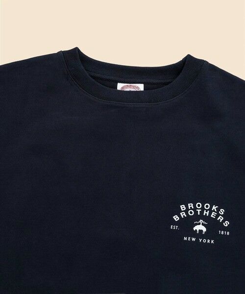 Brooks Brothers / ブルックス ブラザーズ Tシャツ | USAコットンジャージー ヘビーウェイト グラフィックロゴ Tシャツ | 詳細14