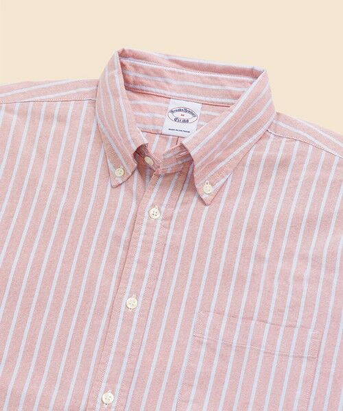 Brooks Brothers / ブルックス ブラザーズ シャツ・ブラウス | オックスフォード　シーズナルパターン　ショートスリーブ　フライデーシャツ | 詳細8