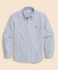 Brooks Brothers / ブルックス ブラザーズ シャツ・ブラウス | ストレッチオックスフォード　GFロゴ　ストライプ　カジュアルシャツ　Regular Fit