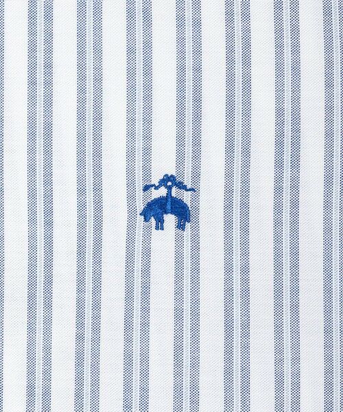 Brooks Brothers / ブルックス ブラザーズ シャツ・ブラウス | ノンアイロン　ストレッチオックスフォード　GFロゴ　ストライプ　カジュアルシャツ　Regular Fit | 詳細7