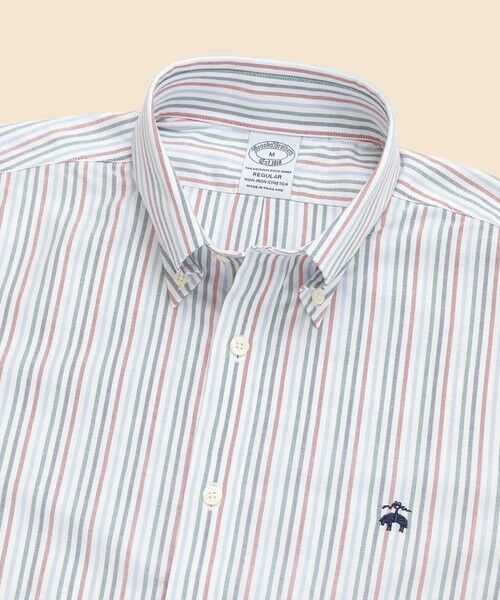 Brooks Brothers / ブルックス ブラザーズ シャツ・ブラウス | ストレッチオックスフォード GFロゴ ストライプ カジュアルシャツ Regular Fit | 詳細14