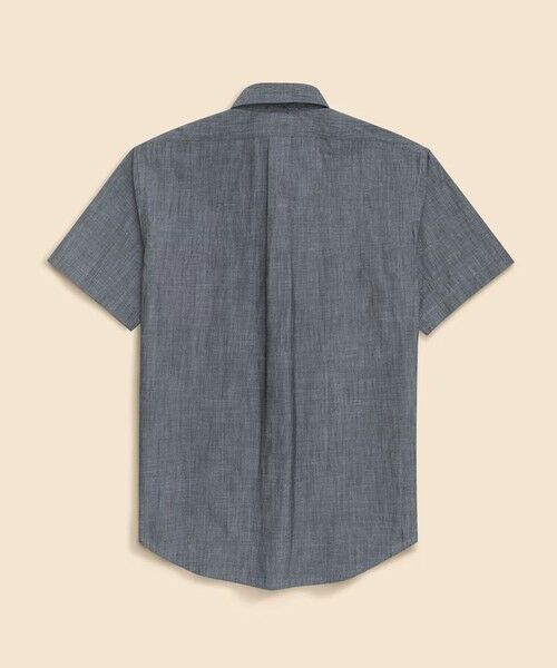 Brooks Brothers / ブルックス ブラザーズ シャツ・ブラウス | コットンシャンブレー GFロゴ ショートスリーブ プルオーバーシャツ | 詳細1