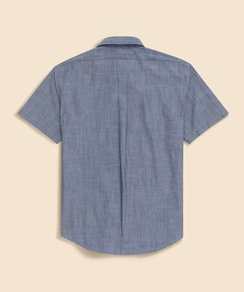 Brooks Brothers / ブルックス ブラザーズ シャツ・ブラウス | コットンシャンブレー GFロゴ ショートスリーブ プルオーバーシャツ | 詳細4