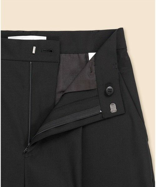Brooks Brothers / ブルックス ブラザーズ その他パンツ | ポリエステルブレンド プリーテッド ワイドレッグパンツ | 詳細2