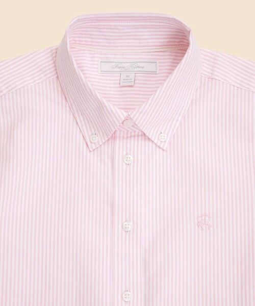 Brooks Brothers / ブルックス ブラザーズ シャツ・ブラウス | オックスフォード　キャンディストライプ　GFロゴ　ボタンダウンシャツ　Classic Fit | 詳細6