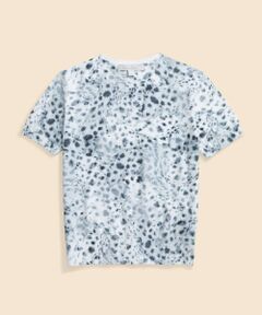 Brooks Brothers / ブルックス ブラザーズ ニット・セーター | コットン　スノーレオパードプリント　ショートスリーブセーター