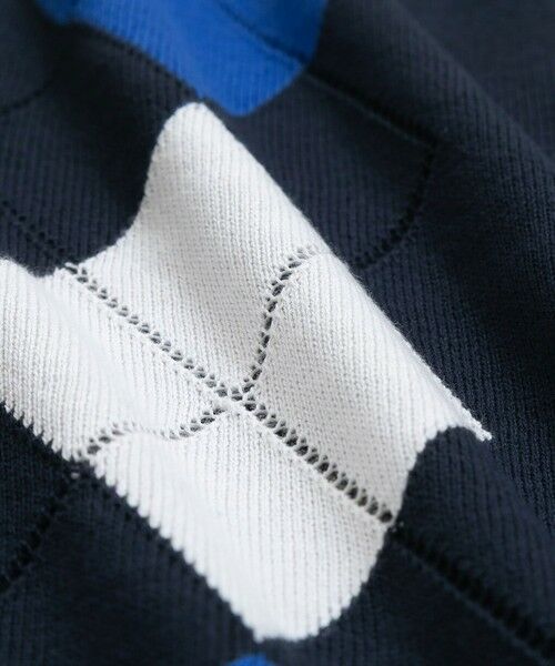 Brooks Brothers / ブルックス ブラザーズ カーディガン・ボレロ | スーピマコットン　アーガイル　クルーネックカーディガン | 詳細3