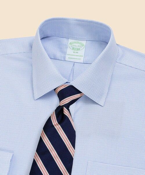 Brooks Brothers / ブルックス ブラザーズ シャツ・ブラウス | Brooks Brothers Explorer　マイクロチェック　ドレスシャツ　Slim Fit | 詳細2