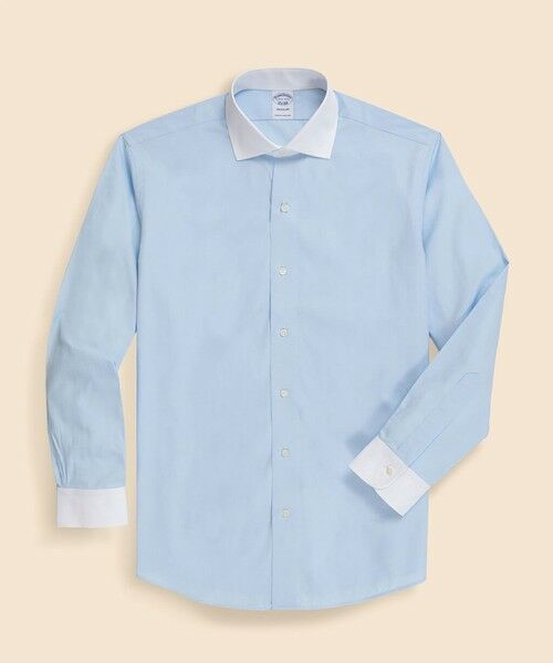 Brooks Brothers / ブルックス ブラザーズ シャツ・ブラウス | スーピマコットン　クレリック　フレンチプラケット　ドレスシャツ　Regular Fit | 詳細1