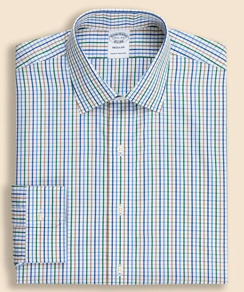 Brooks Brothers / ブルックス ブラザーズ シャツ・ブラウス | スーピマコットン　シーズナルパターン　フレンチプラケット　ドレスシャツ　Regular Fit（マルチ）