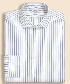 Brooks Brothers / ブルックス ブラザーズ シャツ・ブラウス | スーピマコットン　ピンストライプ　フレンチプラケット　ドレスシャツ　Regular Fit