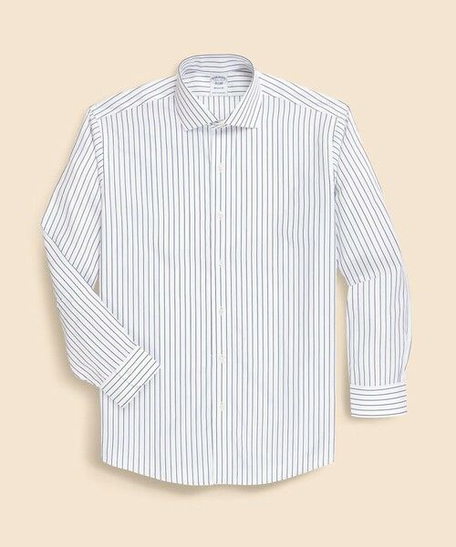 Brooks Brothers / ブルックス ブラザーズ シャツ・ブラウス | スーピマコットン　ピンストライプ　フレンチプラケット　ドレスシャツ　Regular Fit | 詳細1