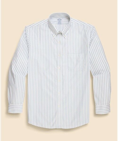 Brooks Brothers / ブルックス ブラザーズ シャツ・ブラウス | ストレッチヘリンボーン　ダブルストライプ　ドレスシャツ　Regular Fit | 詳細3