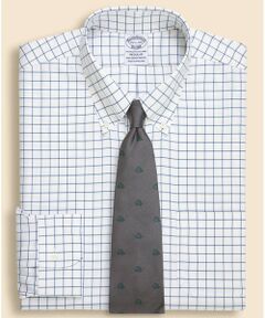 Brooks Brothers / ブルックス ブラザーズ シャツ・ブラウス | ストレッチヘリンボーン　　チェック　ドレスシャツ　Regular Fit