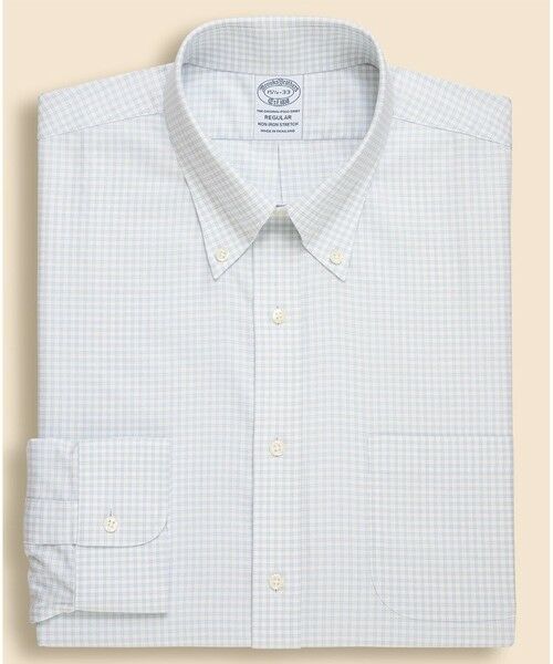 Brooks Brothers / ブルックス ブラザーズ シャツ・ブラウス | ストレッチヘリンボーン　　チェック　ドレスシャツ　Regular Fit | 詳細1