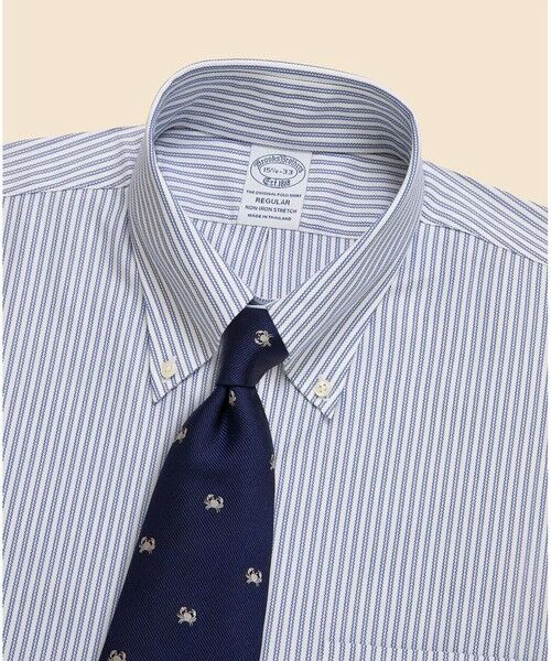 Brooks Brothers / ブルックス ブラザーズ シャツ・ブラウス | ストレッチロイヤルオックスフォード　ストライプ　ドレスシャツ　Regular Fit | 詳細2