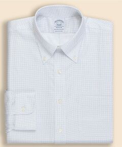 Brooks Brothers / ブルックス ブラザーズ シャツ・ブラウス | Brooks Brothers Explorer　ノンアイロン　マイクロプリント　ドレスシャツ　Regular Fit