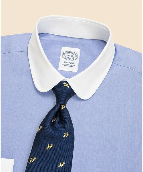 Brooks Brothers / ブルックス ブラザーズ シャツ・ブラウス | スーピマコットン ポプリン ゴルフカラー クレリック ドレスシャツ Regular Fit | 詳細2