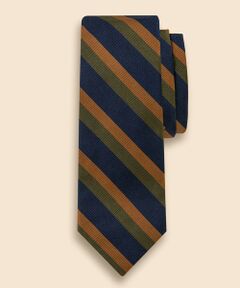 Brooks Brothers / ブルックス ブラザーズ ネクタイ | シルク　マルチストライプ　レップタイ