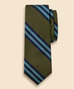 Brooks Brothers / ブルックス ブラザーズ ネクタイ | シルク　BB#1ラージストライプ　レップタイ