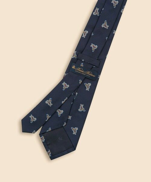 Brooks Brothers / ブルックス ブラザーズ ネクタイ | シルク　ヘリンボーン　スモールペイズリーモチーフタイ | 詳細1