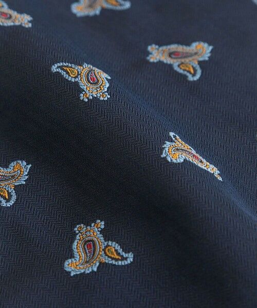 Brooks Brothers / ブルックス ブラザーズ ネクタイ | シルク　ヘリンボーン　スモールペイズリーモチーフタイ | 詳細2