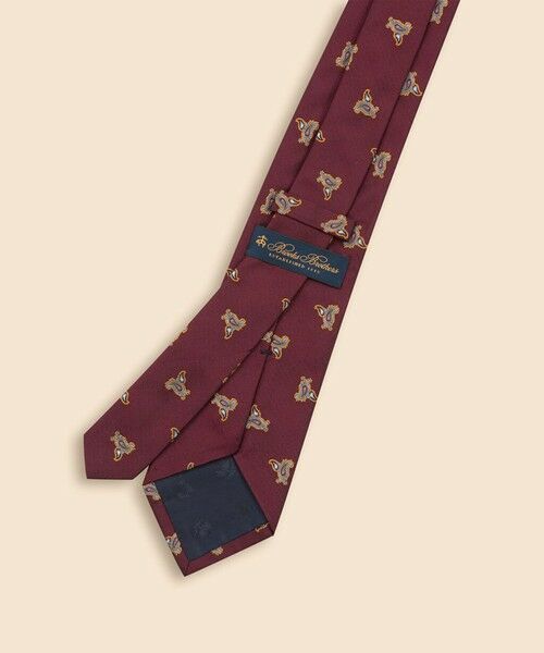 Brooks Brothers / ブルックス ブラザーズ ネクタイ | シルク　ヘリンボーン　スモールペイズリーモチーフタイ | 詳細3