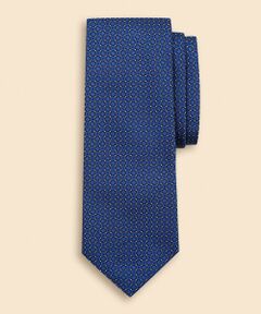 Brooks Brothers / ブルックス ブラザーズ ネクタイ | シルク　ジオメトリック　サークルモチーフタイ