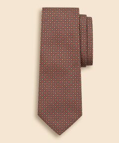 Brooks Brothers / ブルックス ブラザーズ ネクタイ | シルク　ジオメトリック　サークルモチーフタイ
