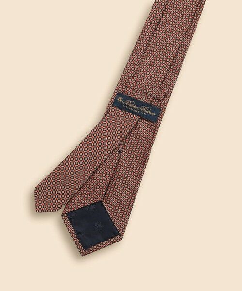 Brooks Brothers / ブルックス ブラザーズ ネクタイ | シルク　ジオメトリック　サークルモチーフタイ | 詳細3