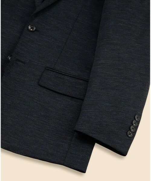 Brooks Brothers / ブルックス ブラザーズ テーラードジャケット | ウール／ポリエステル　モクロディ　ニット　バーズアイ　シングル２釦ジャケット　Classic | 詳細9