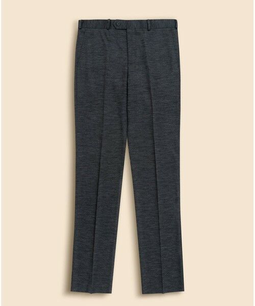 Brooks Brothers / ブルックス ブラザーズ スラックス・ドレスパンツ | ウール／ポリエステル　モクロディ　ニット　プレーンフロント　トラウザーズ　Classic（グレー）