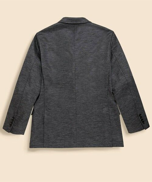 Brooks Brothers / ブルックス ブラザーズ テーラードジャケット | ウールブレンド　ニット　段返り３釦ジャケット　TOKYO model | 詳細1