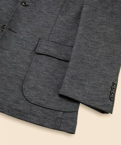 Brooks Brothers / ブルックス ブラザーズ テーラードジャケット | ウールブレンド　ニット　段返り３釦ジャケット　TOKYO model | 詳細2