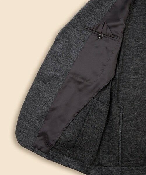 Brooks Brothers / ブルックス ブラザーズ テーラードジャケット | ウールブレンド　ニット　段返り３釦ジャケット　TOKYO model | 詳細4