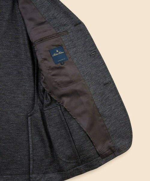 Brooks Brothers / ブルックス ブラザーズ テーラードジャケット | ウールブレンド　ニット　段返り３釦ジャケット　TOKYO model | 詳細5