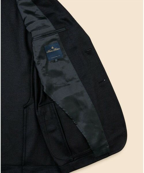Brooks Brothers / ブルックス ブラザーズ テーラードジャケット | ウールブレンド　ニット　段返り３釦ジャケット　TOKYO model | 詳細12