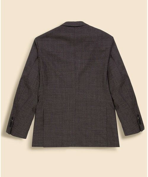 Brooks Brothers / ブルックス ブラザーズ テーラードジャケット | アメリカンメリノウールブレンド　ガンクラブチェック　シングル２釦　アンコンジャケット　Classic | 詳細1