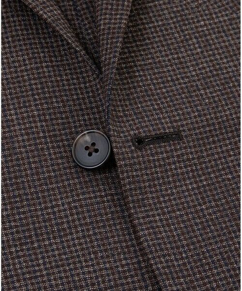 Brooks Brothers / ブルックス ブラザーズ テーラードジャケット | アメリカンメリノウールブレンド　ガンクラブチェック　シングル２釦　アンコンジャケット　Classic | 詳細3
