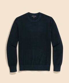 Brooks Brothers / ブルックス ブラザーズ ニット・セーター | スーピマコットン　ピケ　クルーネックセーター