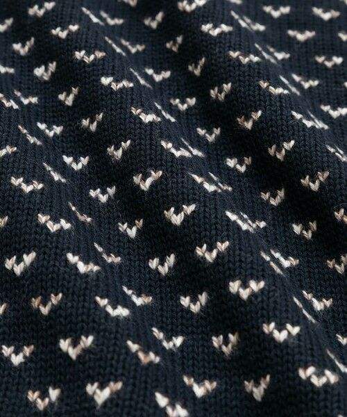 Brooks Brothers / ブルックス ブラザーズ ニット・セーター | コットン ドット ハーフジップ モックネックセーター | 詳細4