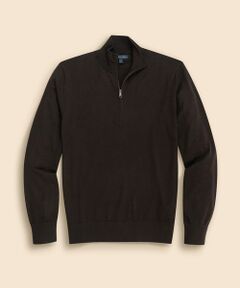 Brooks Brothers / ブルックス ブラザーズ ニット・セーター | メリノウール　ハーフジップ　モックネックセーター