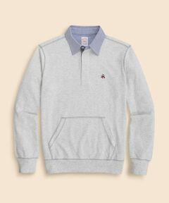 Brooks Brothers / ブルックス ブラザーズ ポロシャツ | コットンジャージー　GFロゴ　カンガルーポケット　ラグビーシャツ